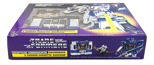 Transformers Soundwave & Frenzy Laserbeak Reedicion G1 2019
