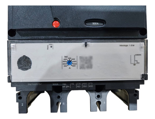 Disjuntor Nsx630s Mic 1.3m 3p 500a C63s31m500 - Schneider