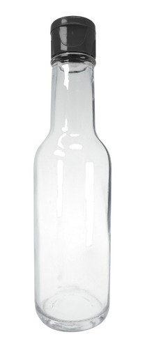 Botella Vidrio 5 Oz 150 Ml (48 Piezas) Flip Top Envase Salsa