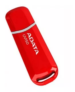 Memoria USB Adata UV150 64GB 3.2 Gen 1 rojo