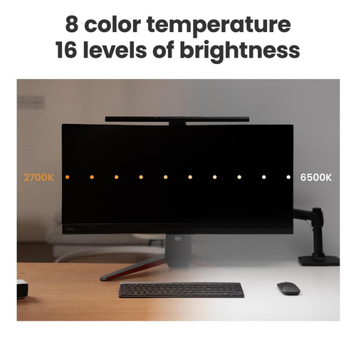 Brillo De Luz Del Monitor Led De Benq Bar Bar Led Y Pantalla