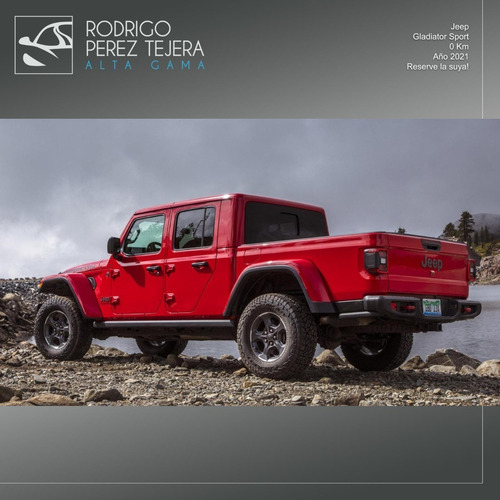 Jeep Gladiator Sport 3.6 L V6 4x4 At 0 Km Entrega Julio!