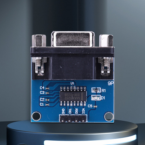 Placa Flash Max3232 Rs232 A Ttl Max232, 3,3 A 5,5 V, Hembra