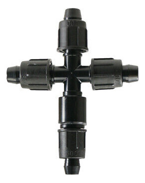 Perma-loc Irrigation Tubing Reducing Cross 1/2  X 1/2  X Ccx