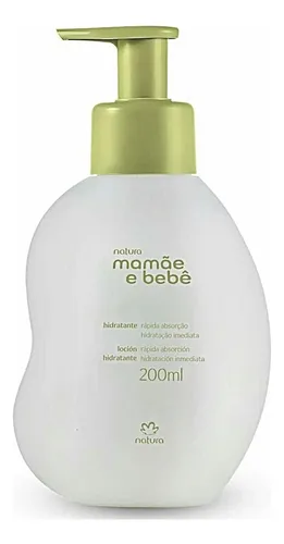 comprar Creme Hidratante Natura Mamãe Bebê 200ml