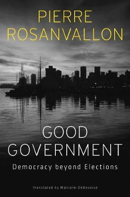 Libro Good Government - Pierre Rosanvallon