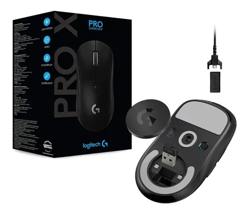 Logitech G Pro X Superlight, Mouse Gamer Inalámbrico