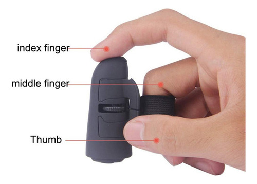 Mini Ergonomic Bluetooth Wireless Finger Ring Mouse