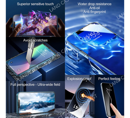 Pantalla Lcd Táctil para iPhone 14 Pro Max Xdr Display Full Hd, Land Cast color negro