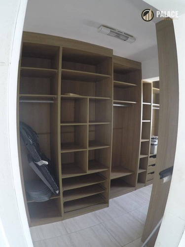 Apartamento Com 3 Dormitórios À Venda, 161 M² Por R$ 695.000,00 - Tupi - Praia Grande/sp - Ap1159