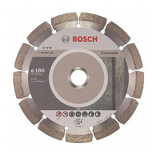 Disco Diamantado Segmentado Bosch 2 608 602 199 7 - Horm. 