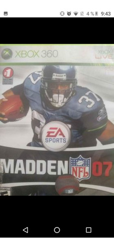 Madden 07 Xbox 360