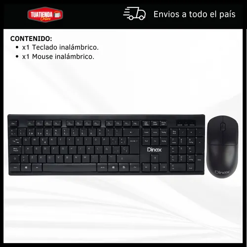 Teclado inalambrico dinax sale