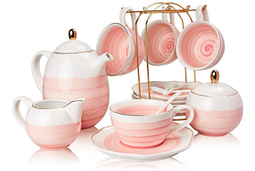 Set De Tazas Sweejar De Porcelana, 16 Piezas