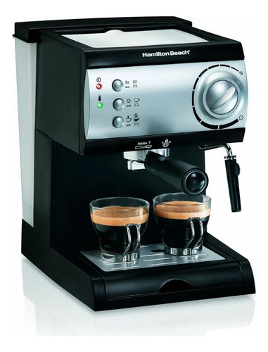 Máquina De Café Espresso Hamilton Beach Con Vaporizador: Caf