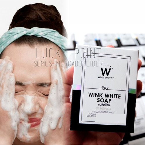 Jabon Blanqueador Wink White 100% Original Efecto Inmediato