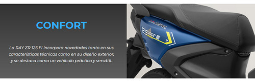 Yamaha Ray 125 Patentada $2.698.000 (tipo Fascino N Max 150)