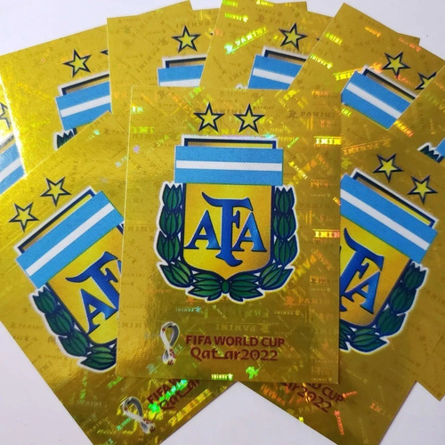 Figurita Mundial Qatar 2022 Panini Escudo Argentina Afa Arg1