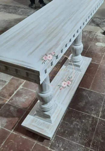 Mesa De Arrime Restoration Hardware 1.40 M X 0.40 M.