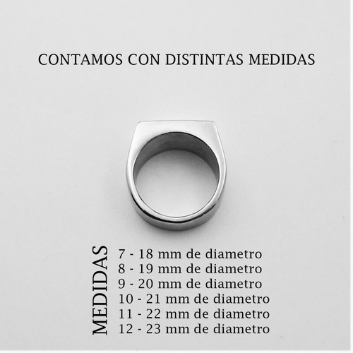Imagen 7 de 10 de 10 Anillos Foto Acero Personalizado Laser 1235/40