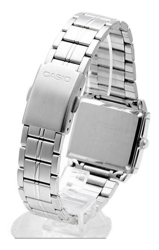 Reloj Casio Dama Ltp 1334d Azul Acero Inoxidable Cristal
