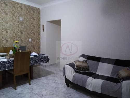 Apartamento Térreo, Com 2 Dormitórios , 1 Wc Vaga Demarcada, À Venda, 66 M² Por R$ 320.000 - Marapé - Santos/sp - Ap10541
