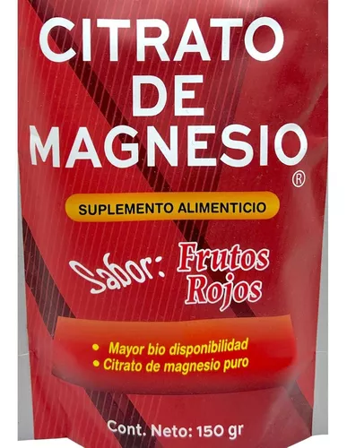 Citrato De Magnesio En Polvo Naranja 150 Grs Joy Natura