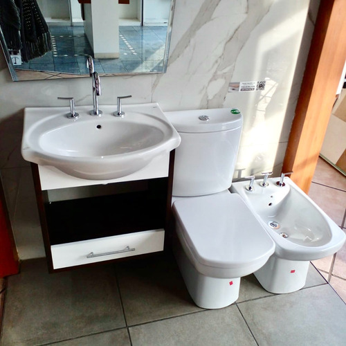 Griferia Baño Mind Piazza Ducha Lav Bidet Cierre Cerámico