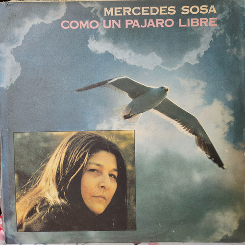 Vinilo Mercedes Sosa Como Un Pajaro Libre F5