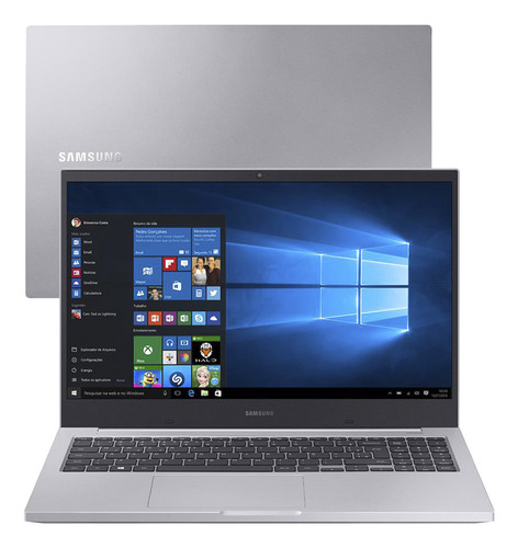 Notebook Samsung Book X20 Np550 I5-10210u 4gb Ssd 240gb W10h