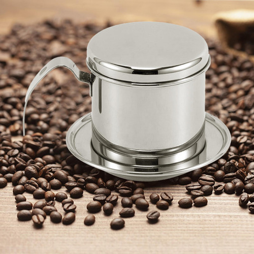 Filtro De Café Vietnamita De Acero Inoxidable Para Plata