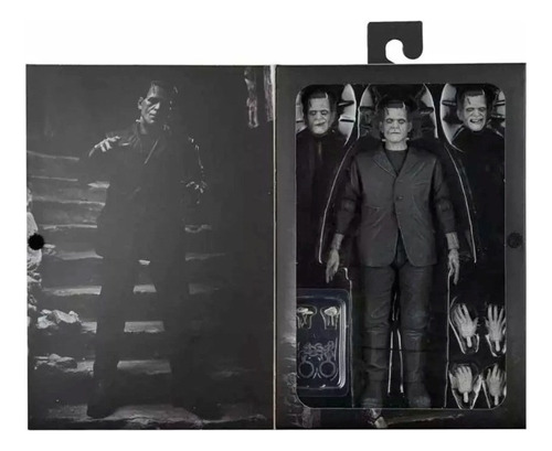 Neca Ultimate Monsters Frankenstein (black & White) Stock!