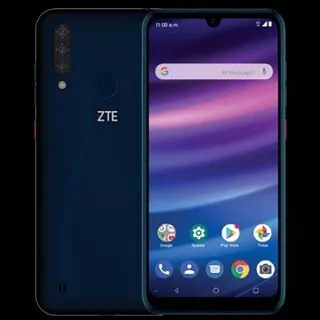 Celular Zte Blade A7 64gb Azul 3ram Huella Digital Dual Sim 4g Lte