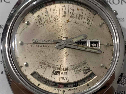 Orient Calendário Perpetuo Automatic 27 Jewels Vintge
