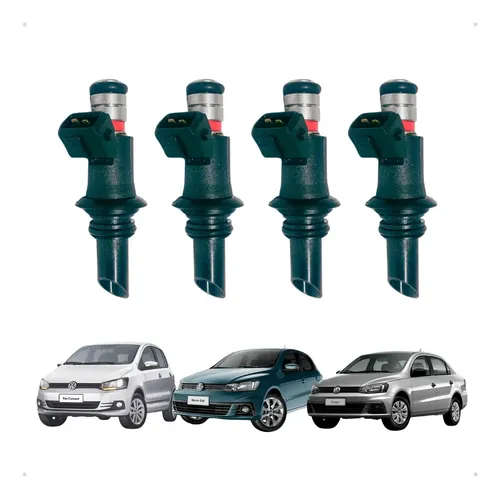 Kit 4 Bicos Injetores Fox Gol G4,g5 Iwp176 Meca Brazil | Frete grátis