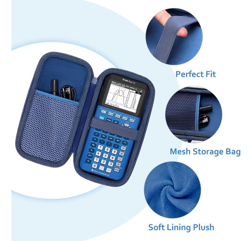 Funda Azul Marino Texas Instruments Ti-84 Plus Ce/ti-84...