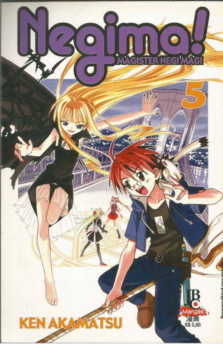 Manga Negima ! N° 5 - Jbc 05 - Bonellihq 