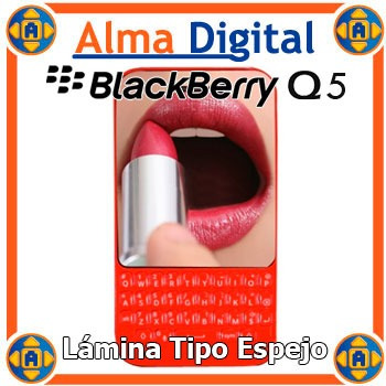 2x1 Lamina Protector Pantalla Espejo Blackberry Q5 Bb