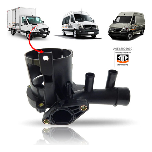Cavalete Da Água Sprinter 415 515 2012 2013 2014 2015 2016