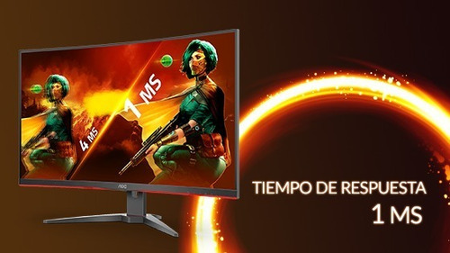 Monitor Gamer Aoc C32g2e Curvo 165hz 32