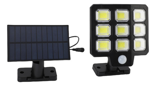 Movimiento Solar Exterior: 240 Led, 3000 Lm, 6500 K, 3 Modos