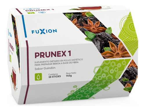 Fuxion Prunex - Detox - Limpieza De Colón - Descenso De Peso Guindon