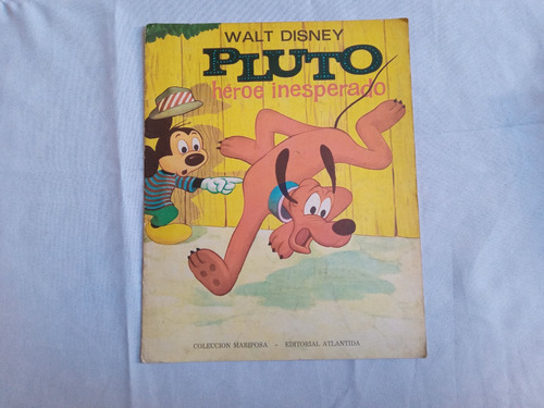 Cuento Antiguo * Pluto * Walt Disney Colec Mariposa Atlantid (Usado)