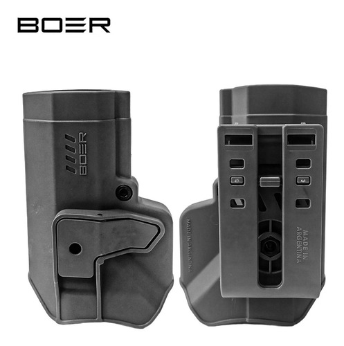 Imagen 5 de 10 de Funda Pistolera Boer Bo7 Nivel2 Bersa Pro Tpr 9