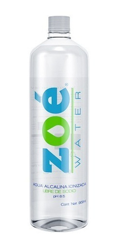 Agua Alcalina Zoé Water , 900ml