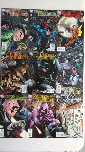 Batman Gotham Underground #1 - 9 (historia Completa 9 Comics (Usado)