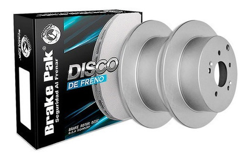 Disco De Freno Marca Brake Pak Para Hyu.santa Fe 2.2 16v 4x4