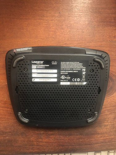 Router Cisco Linksys Model Wrt54g2 (Usado)