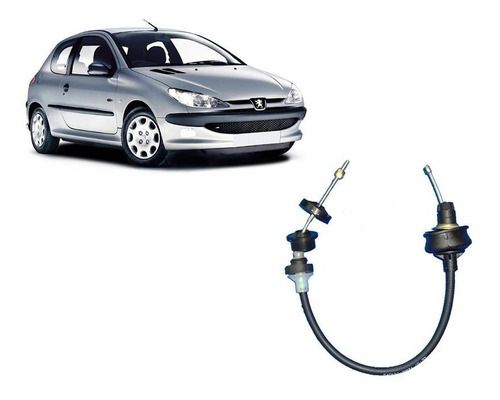 Cabo Embreagem Peugeot 206 1.0 16v 2004 C/regulagem Manual