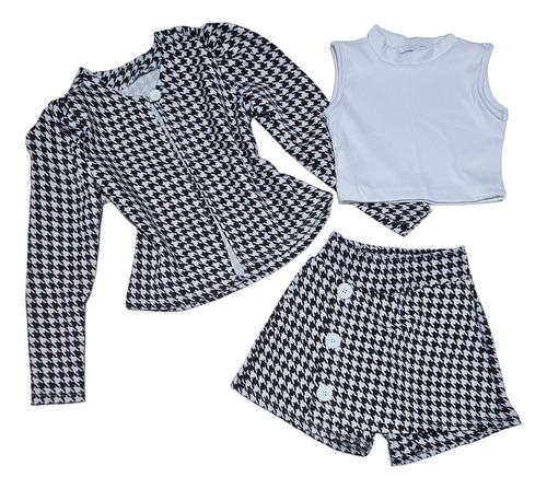 Conjunto Infantil Inverno Com Casaquinho Blogueirinha 